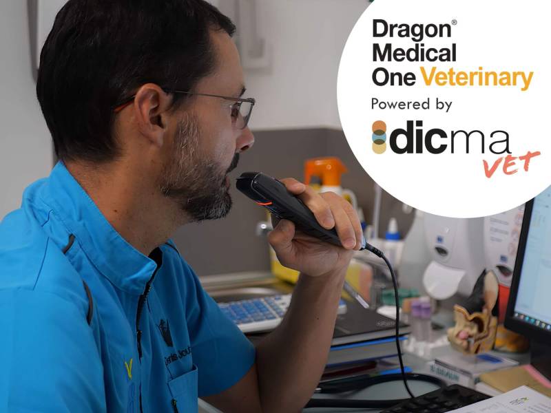 Dragon Medical One Veterinary, solution dictée vocale vétérinaire Lyon